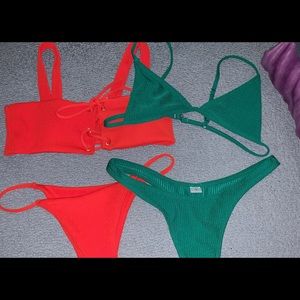 2 sets of bathing suits (never worn)